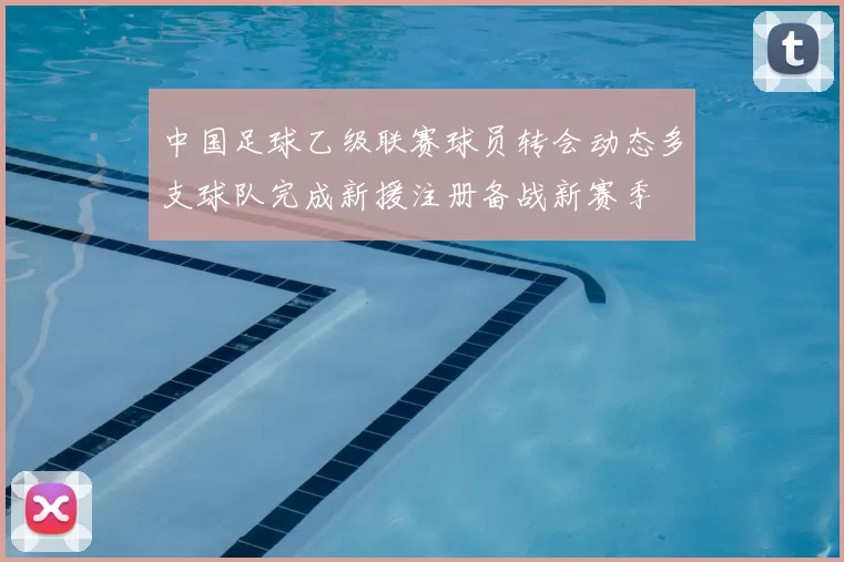 中国足球乙级联赛球员转会动态多支球队完成新援注册备战新赛季
